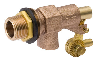 Float Valve, Bronze, 1/2 In.