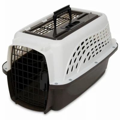 Top Load Pet Kennel, 2 Doors, 19-In., For Pets 5 - 15-Lbs.
