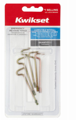 Emergency Key for Kwikset Privacy Locks, 5-Pk.
