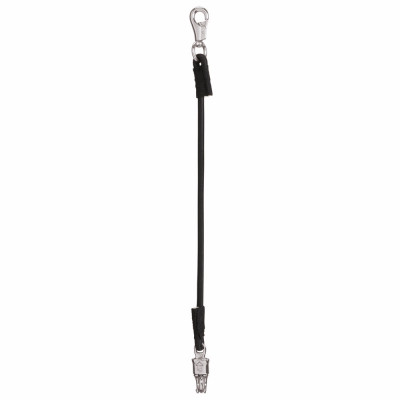 Bungee Trailer Tie, Black, 1/2 x 23 In.