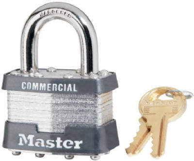 1-3/4-In. Laminated Steel Keyed Padlock