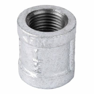 1/2 In. Galvanized Pipe Coupling