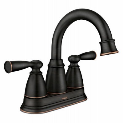 Banbury 2-Handle High-Arc Bathroom Faucet, Mediterranean Bronze