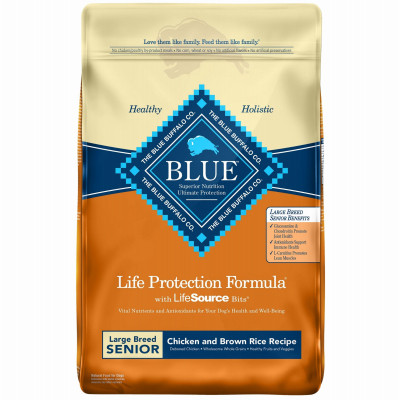 Dry Dog Food, Natural Chicken & Brown Rice, 30 Lbs.
