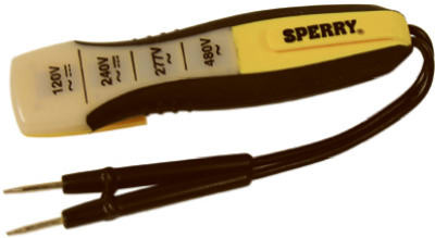 4-Range 80-480 Vac/DC Voltage Tester