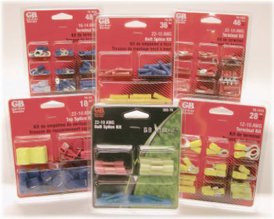 28-Pc. Terminal Kit, 12-10 AWG