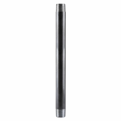 3/4 x 8 In. Black Pipe Nipple