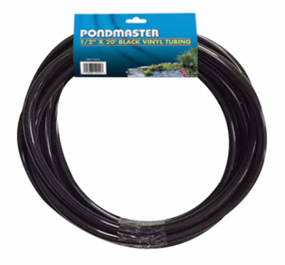 Standard Pond Tubing, Black, 1/2 In. x 20 Ft.