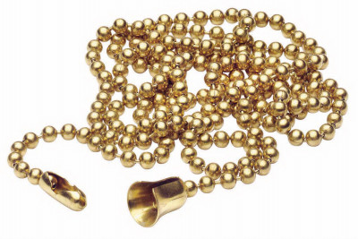 3FT BRASS PULL CHAIN