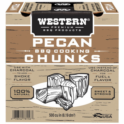 Grill Cooking Chunks, Pecan, 500 Cu. In.