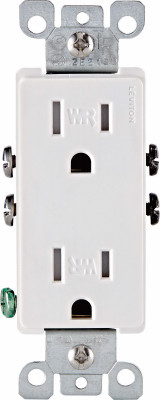 15A WHT WTHR/TMP OUTLET