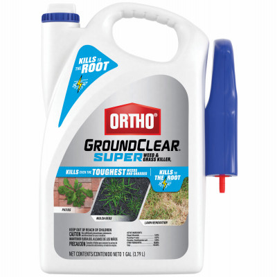 GroundClear Super Weed & Grass Killer, RTU Trigger, 1 Gallon