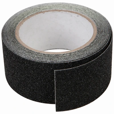Textured, Anti-Slip Grip Tape, Black, 2 In. x 16 Ft.