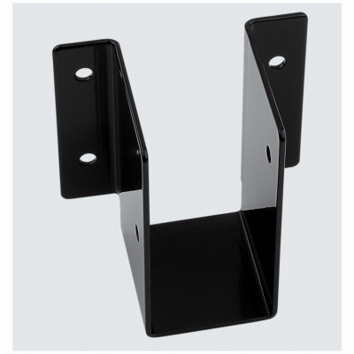 Decorative Joist Hanger, Black, 3-3/16 x 3-5/16 x 2 In.