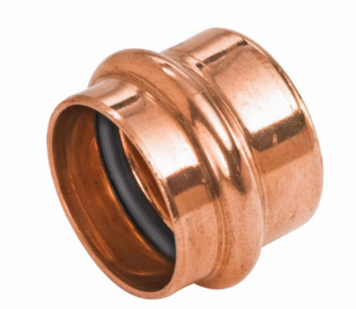Coppper Tube Cap, 3/4 In. Press