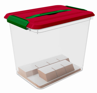 26 Qt Latch Mate Holiday Tote