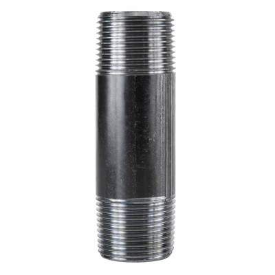 1 x 4 In. Black Pipe Nipple
