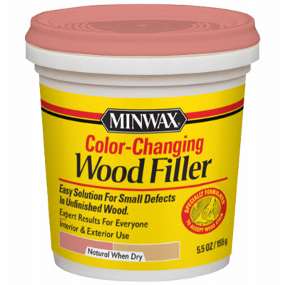 Color-Changing Wood Filler, Natural, 5.5 oz.