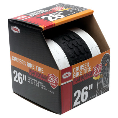 Whitewall Bike Tire, 26-In.