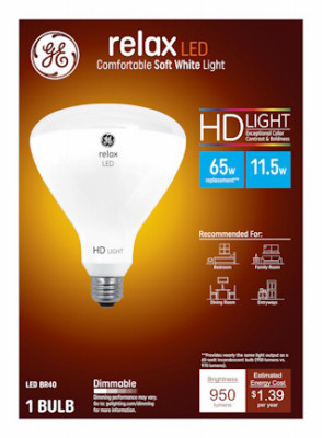 LED Relax HD Light Bulb, Soft White, 950 Lumens, 11 Watt