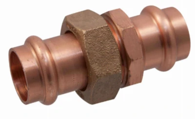 Copper Pipe Union, 3/4 In. Press by Press