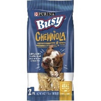 Dog Treats, Busy Chewnola, 4 oz., 2-Pk.