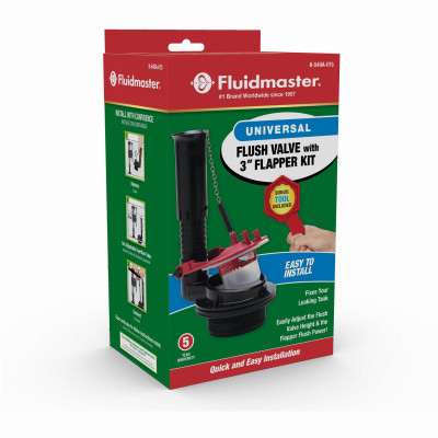 Universal Flush Valve Repair Kit with Tool, 3-In.