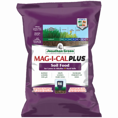 Mag-I-Cal Plus Soil Food, For Alkaline Soil, Covers 15,000-Sq. Ft.