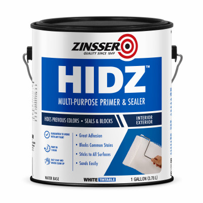 HIDZ Multi-Purpose Primer & Sealer, White, 1 Gallon