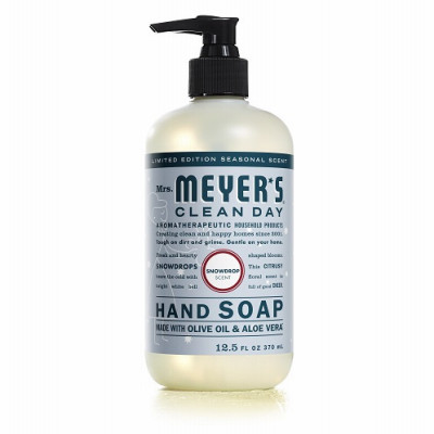 Liquid Hand Soap, Snowdrop Holiday Seasonal, 12.5 oz.
