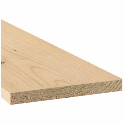 Wood Short Board, 1 x 8-In. x 4-Ft.