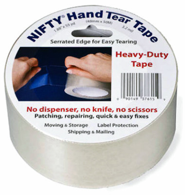 Serrated Heavy-Duty Tape, 1.88 In. x 55-Yard