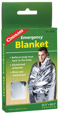 Campers Emergency Blanket, 84 x 52 In.