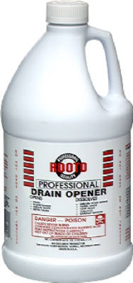 Professional Drain Opener, Sulfuric Acid, 64 oz. (6 pieces)