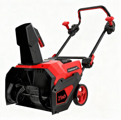 PowerSmart 21" Single Stage Snow Blower, 212CC Gas Engine