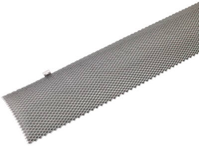 Hinged Gutter Guard, Mill Finish, 6 In. x 3 Ft.