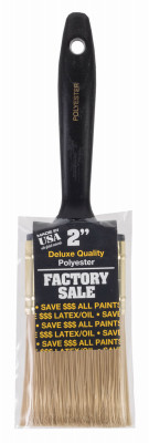 Factory Sale Paint Brush, Polyester, 2-In.