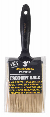 Factory Sale Paint Brush, Polyester, 3-In.