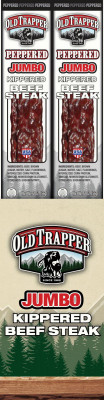Peppered Kippered Beef Stick, 2 oz. (12 pieces)