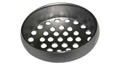 Laundry/Tub Strainer, Chrome, 1-1/2 In.