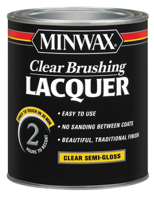 Clear Lacquer, Semi-Gloss, 1-Qt.