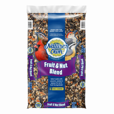 Fruit & Nut Wild Bird Food, 15 Lb. Bag