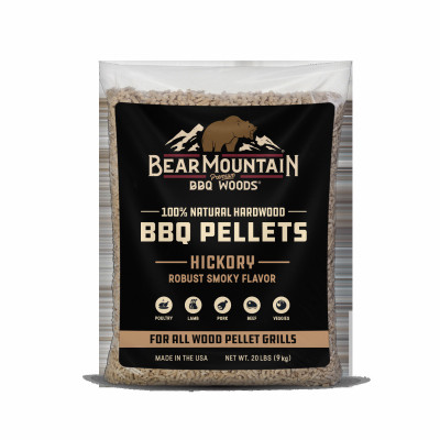 BBQ Hardwood Pellets, Hickory, 20 Lb.