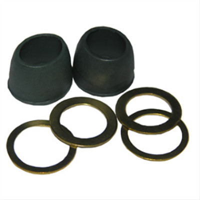 1/2 Inch Rubber Cone Washer and Brass Ring Kit