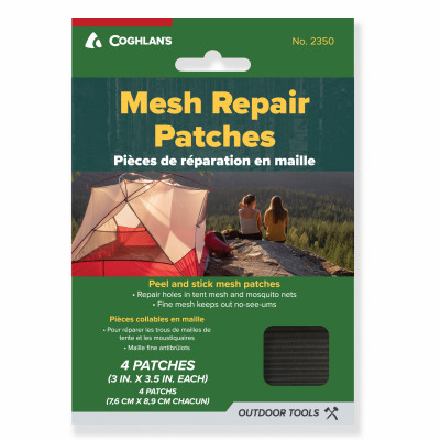 Mesh Tent & Netting Repair Patches, 4-Pk.