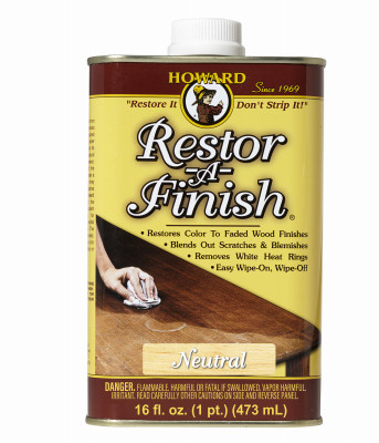 Restor-A-Finish Wood Finish, Neutral, 16 oz.