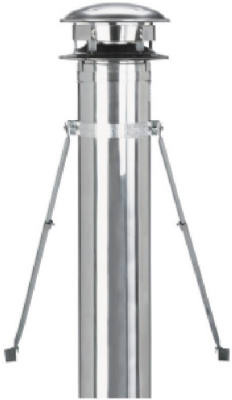 Chimney Pipe Roof Brace Kit, 8-In.
