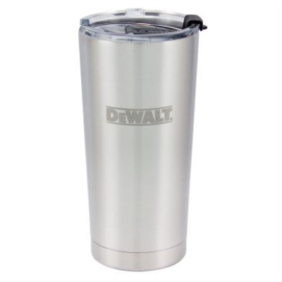 Logo Travel Tumbler, Insulated Stainless Steel, 20 oz.