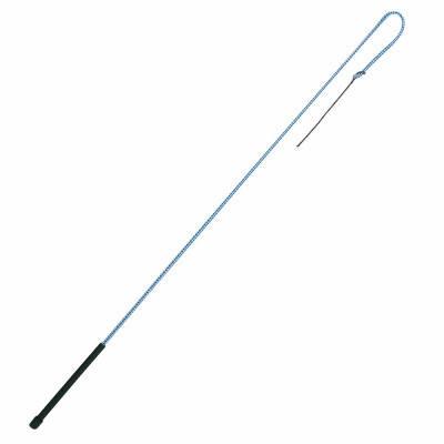 50 In. Stock Whip, Rubber Handle, 8 In. Popper