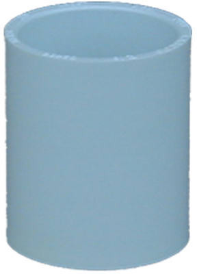Schedule 40 PVC Pressure Extended Socket Coupling, 3/4 In.